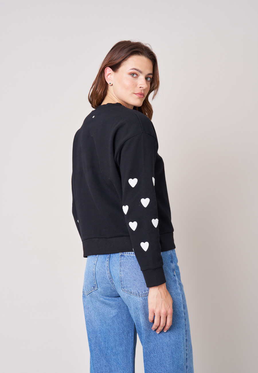 SARINA Sweatshirt Black women-4