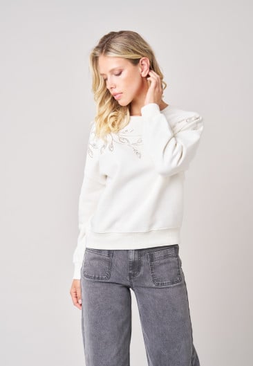 DAMIENA Sweatshirt Black women-1