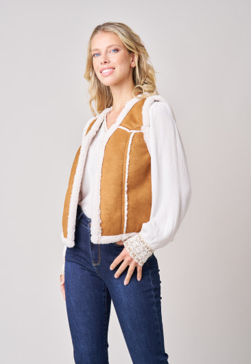 Gilet SVANY Natural femme-1