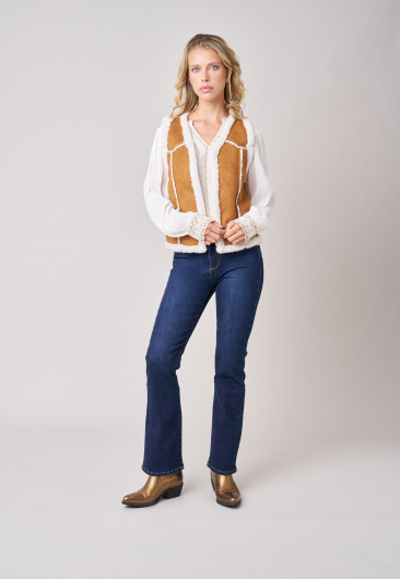 Gilet SVANY Natural femme-1