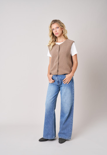OLERA Vest Anthracite women-1