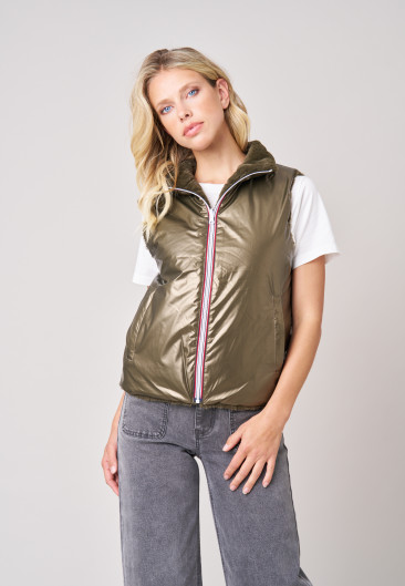 Doudoune NARA Taupe femme-1