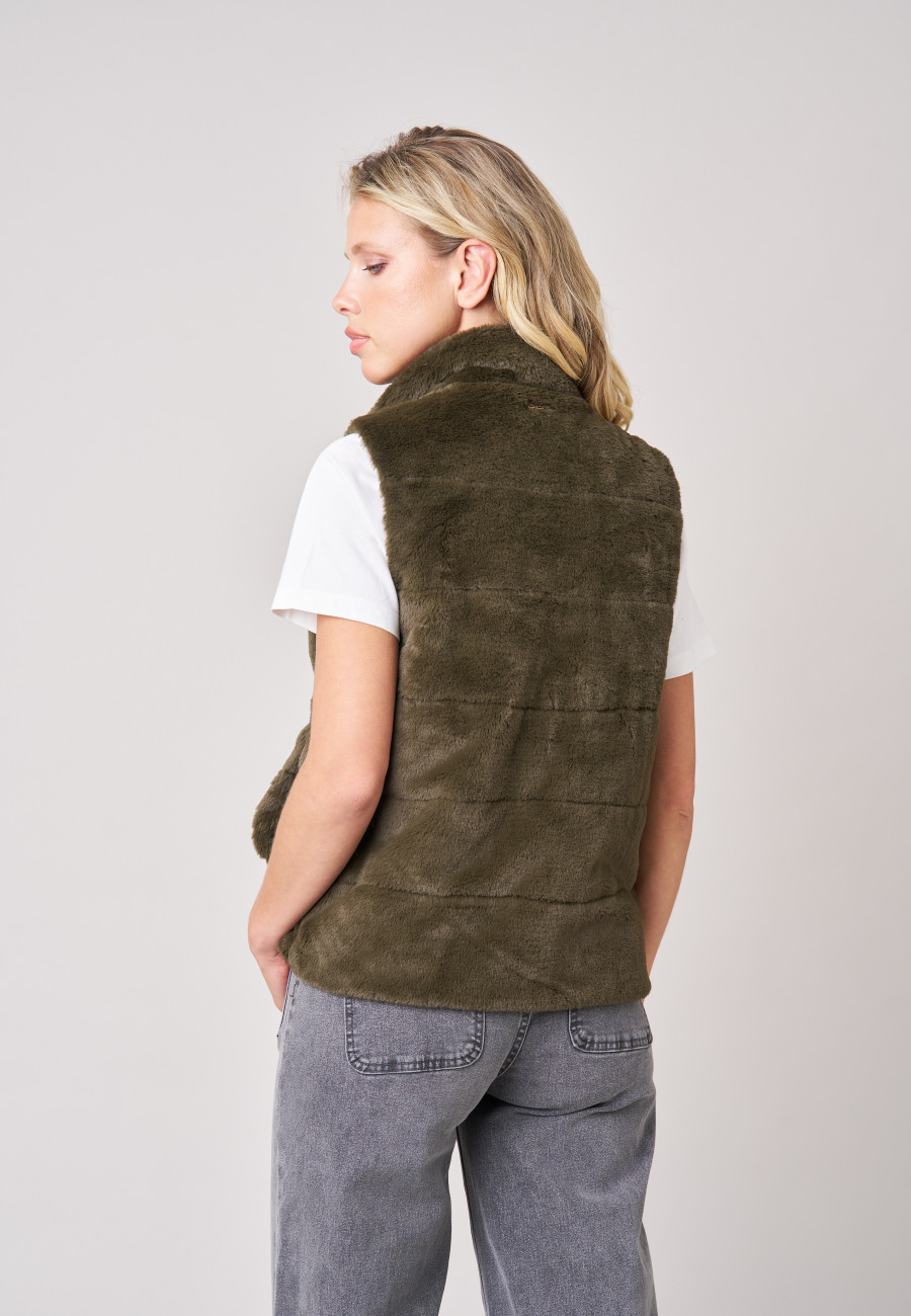 NARA Down Jacket Khaki women-8