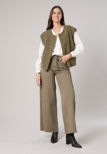 SLOANE Vest Anthracite women-1