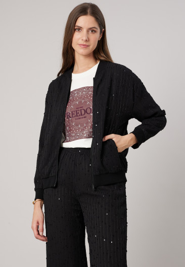 BERTILLE Jacket Black women-1