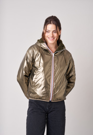 ISSIA Jacket Taupe women-1