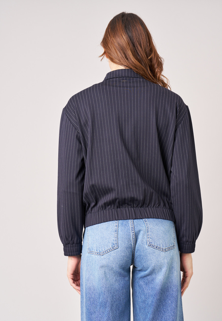 Bomber ALTHEA Navy femme-4