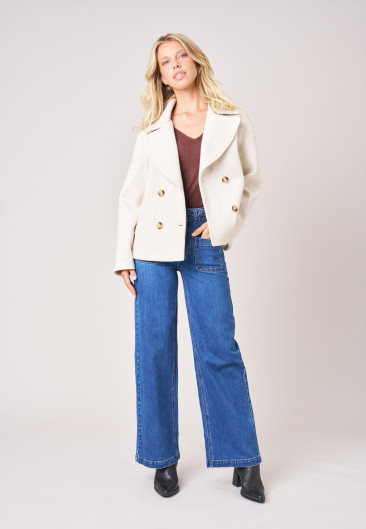 LEONORA Coat Cream women-1
