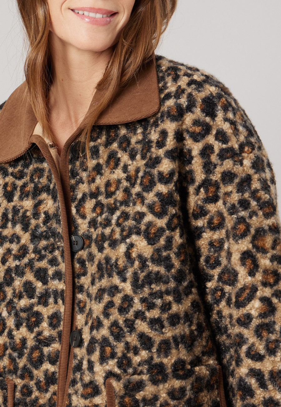 Veste THALYA Brown femme-3