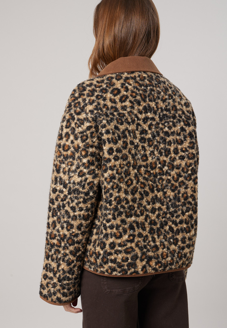 THALYA Jacket Brown women-4