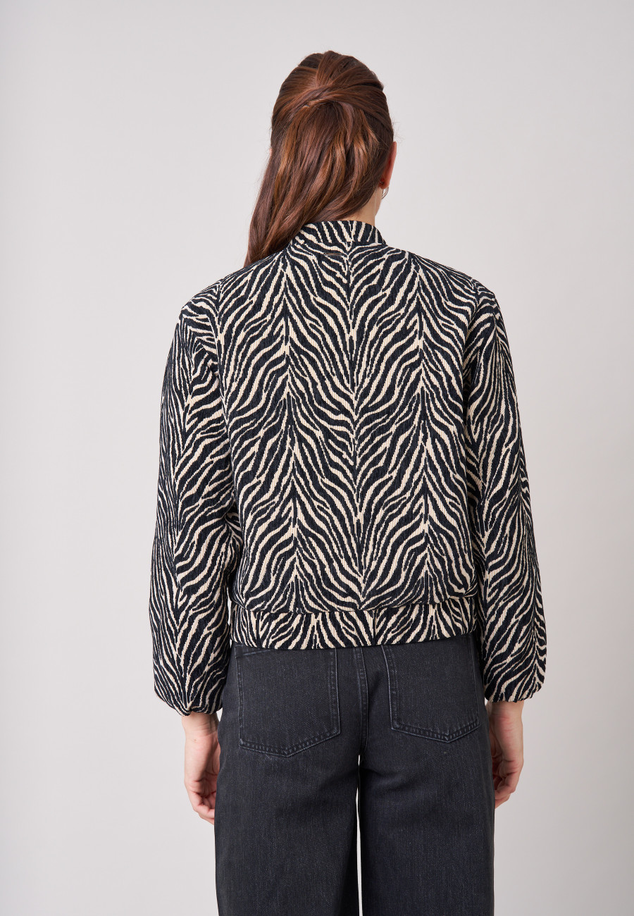 Veste ZEBRYA Black femme-4
