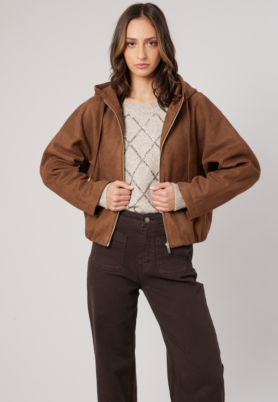 NAMACI Jacket Light Brown women-1