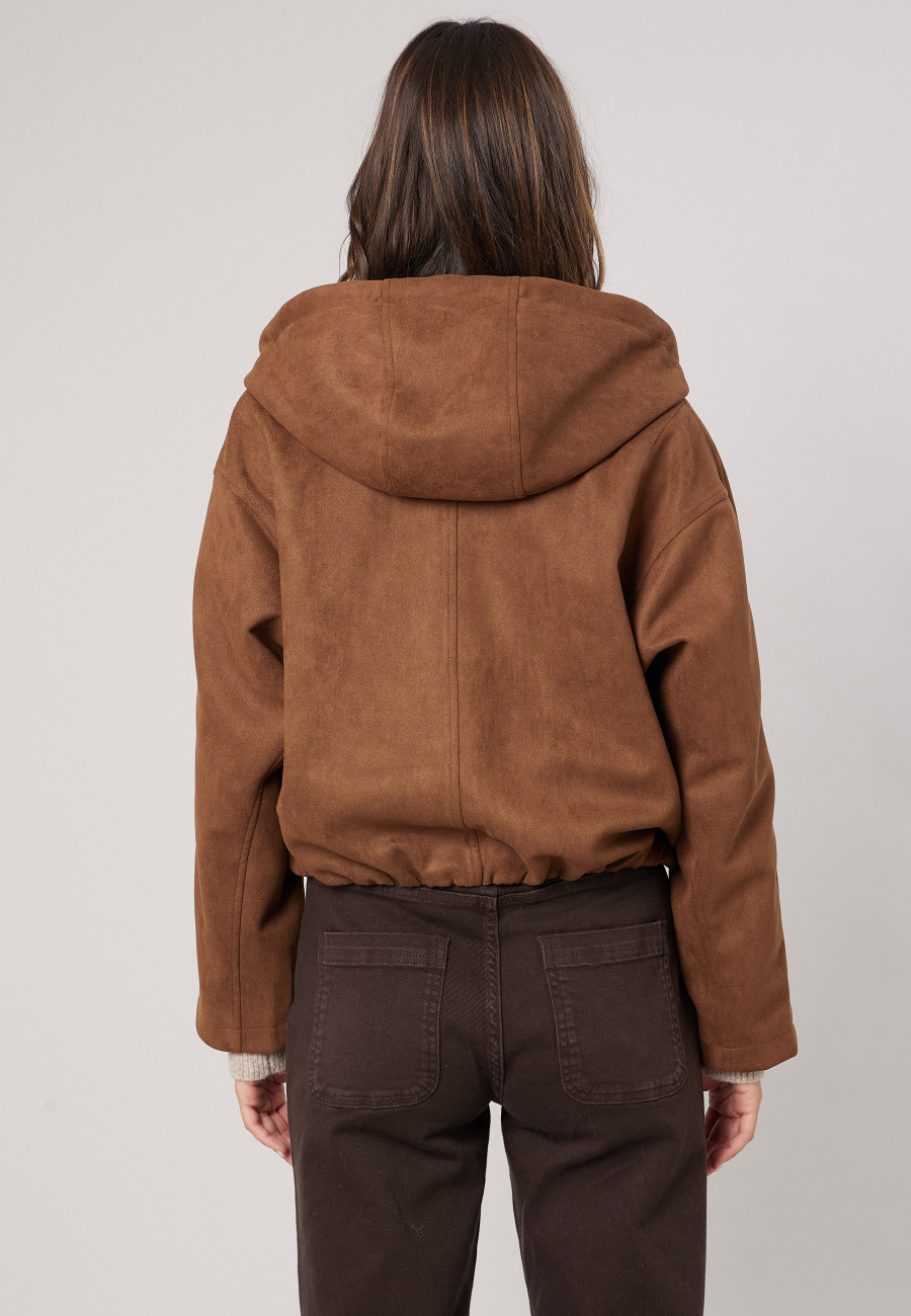 Veste NAMACI Light Brown femme-4