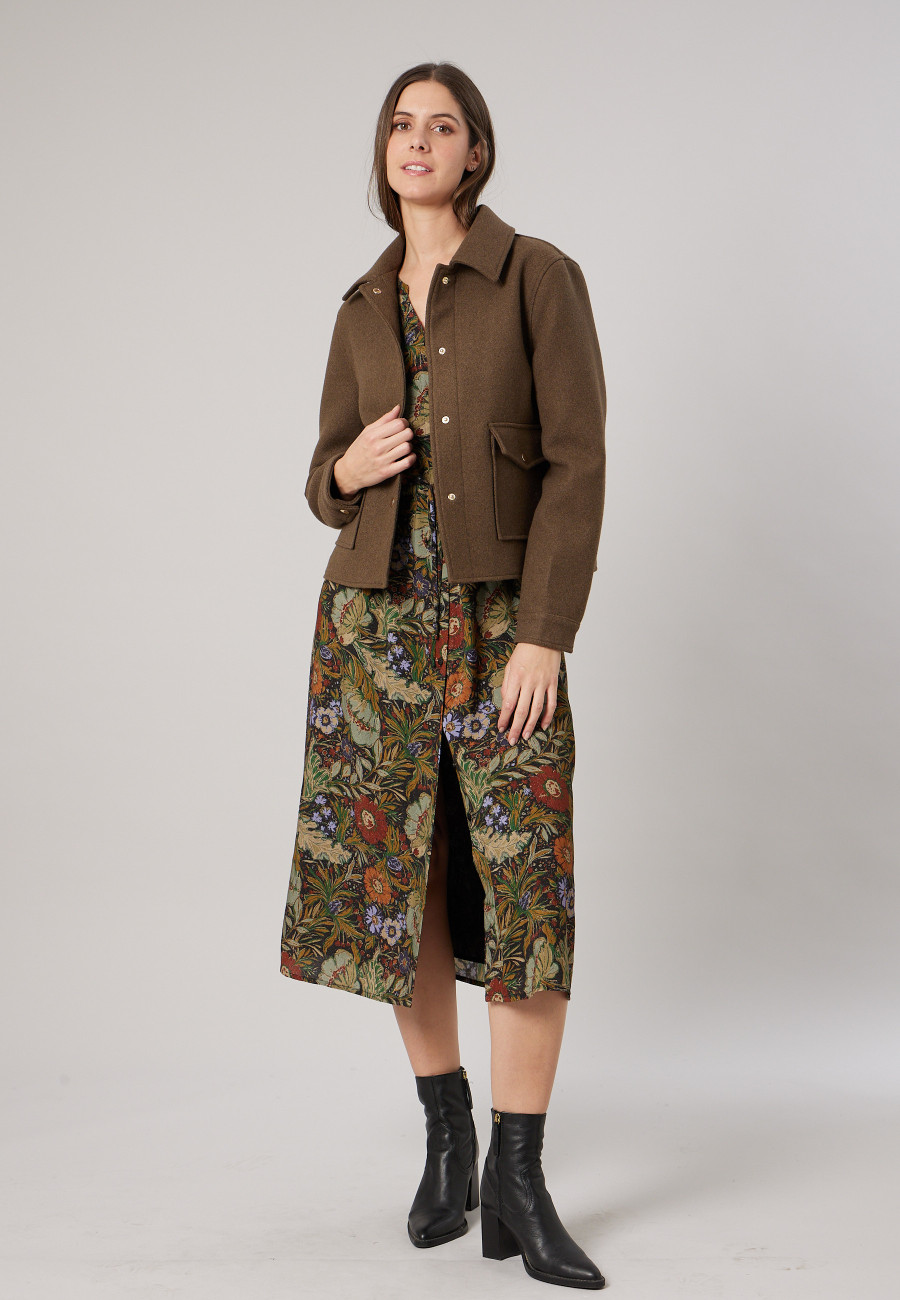 Veste MAGNOLIA Khaki femme-2