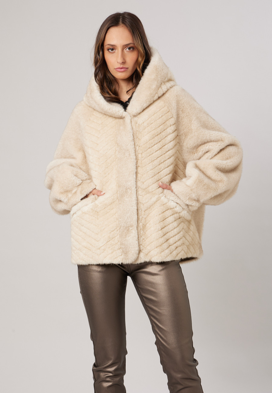 SHONDA Jacket Beige women-1