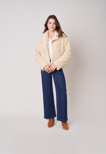 YELENA Jacket Beige women-1