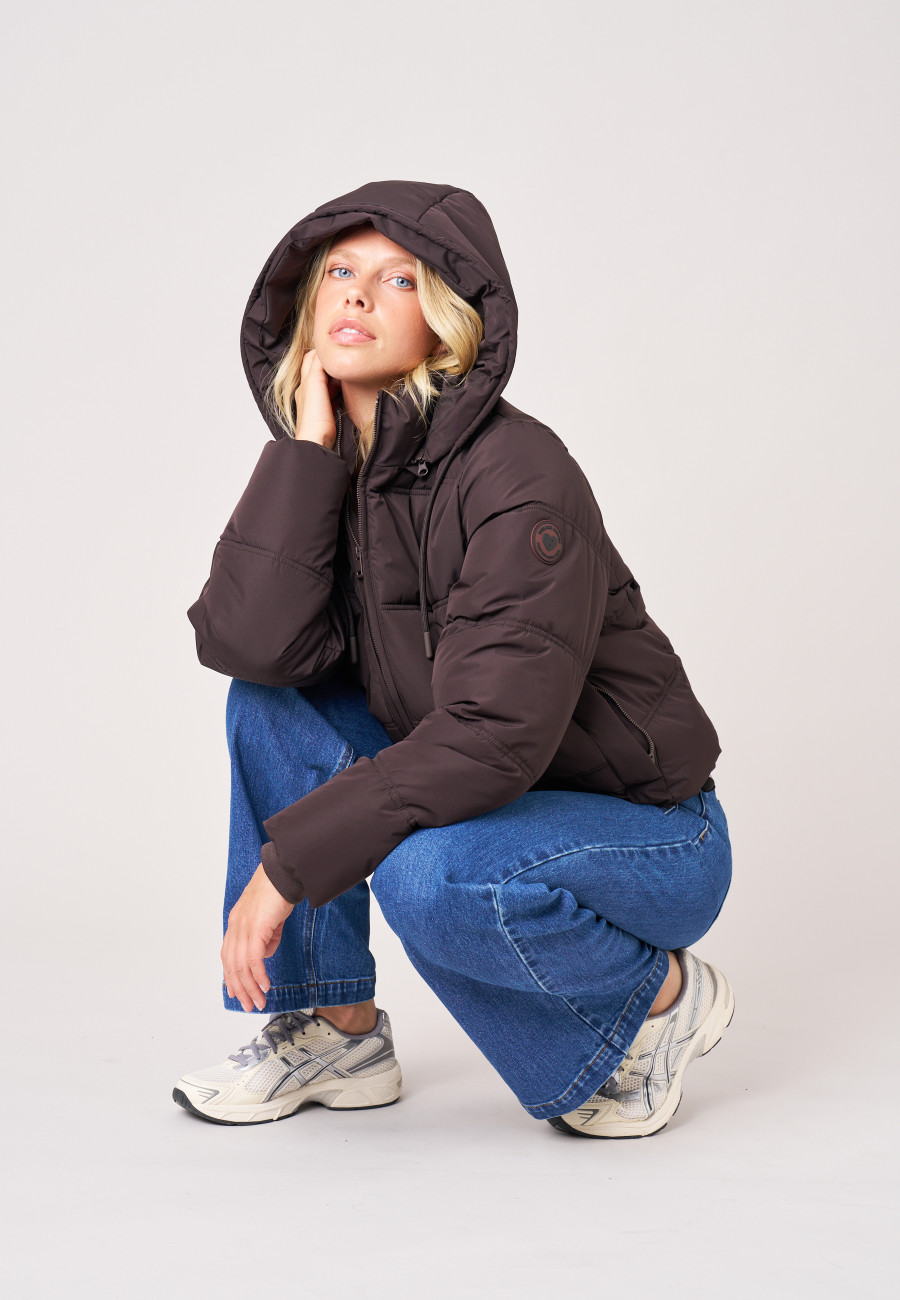 Doudoune OLLY Brown femme-1