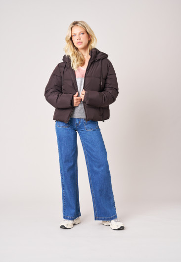Doudoune OLLY Brown femme-1