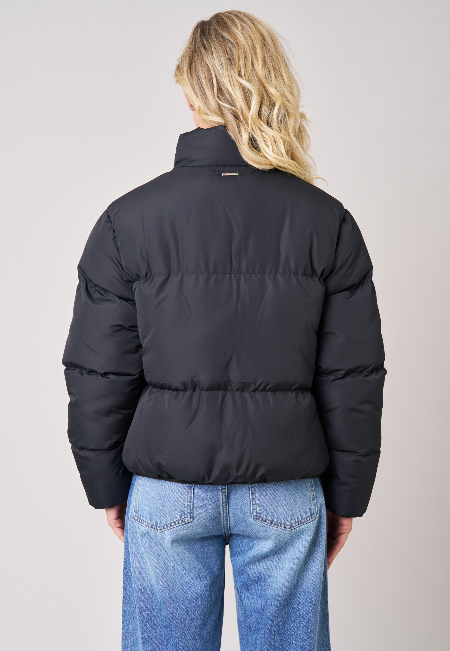ISKA Down Jacket Black women-4