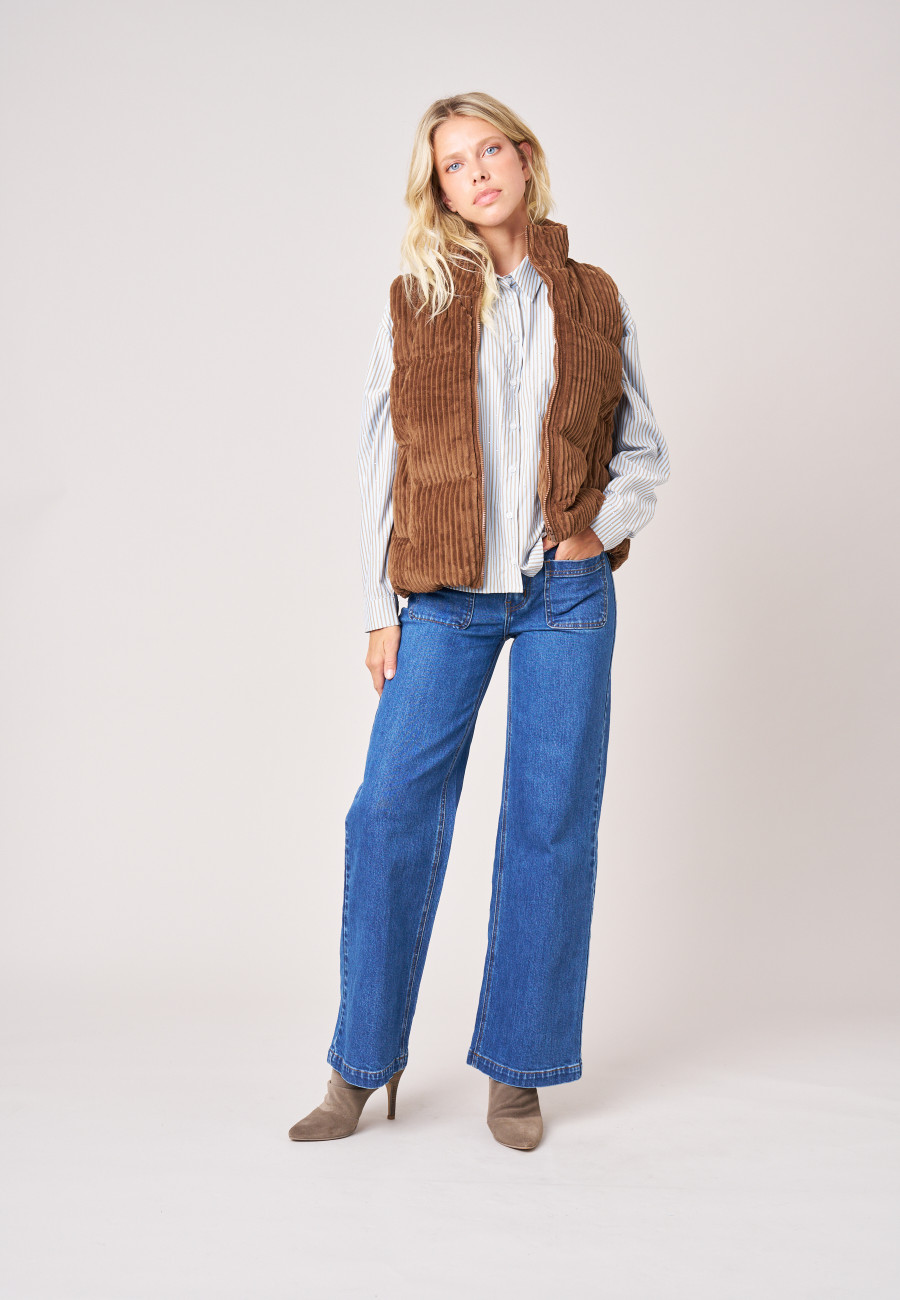 Doudoune NOLINE Light Brown femme-2