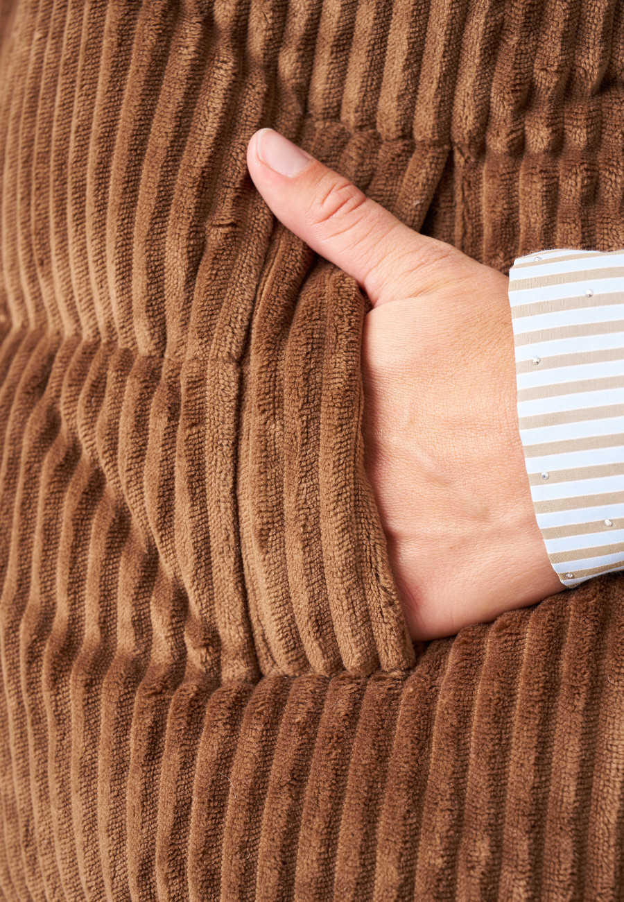Doudoune NOLINE Light Brown femme-3