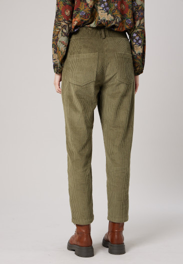 WENDELI Trousers Dark Khaki women-1