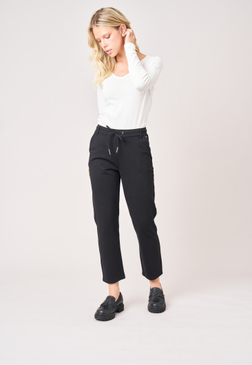 VANIDA Trousers Black women-1