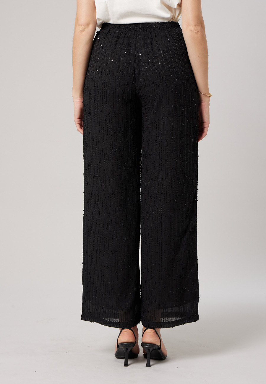 FLORIANA Trousers Black women-4