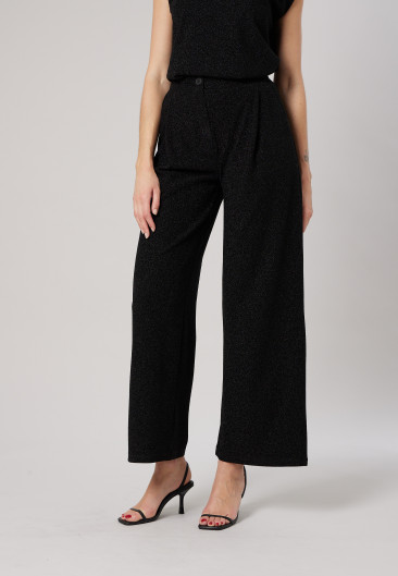 GLORIA Trousers Black women-1