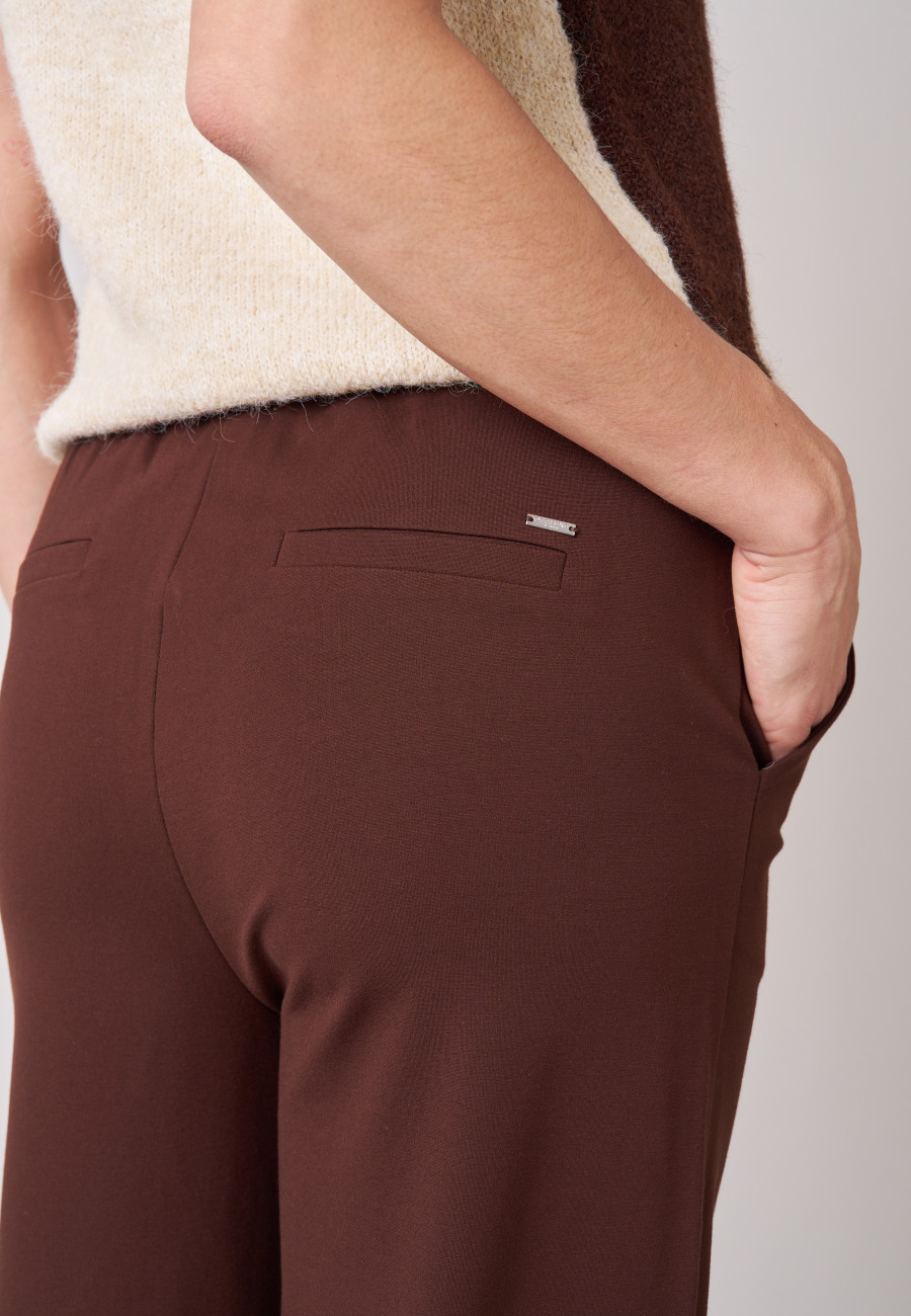 NOA Trousers Light Brown women-3
