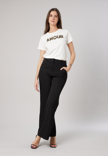 Pantalon CLAUDIA Black femme-1