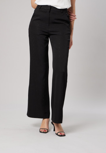 Pantalon CLAUDIA Black femme-1