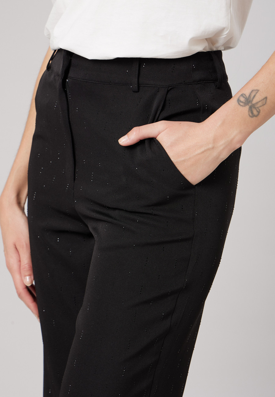 Pantalon CLAUDIA Black femme-3