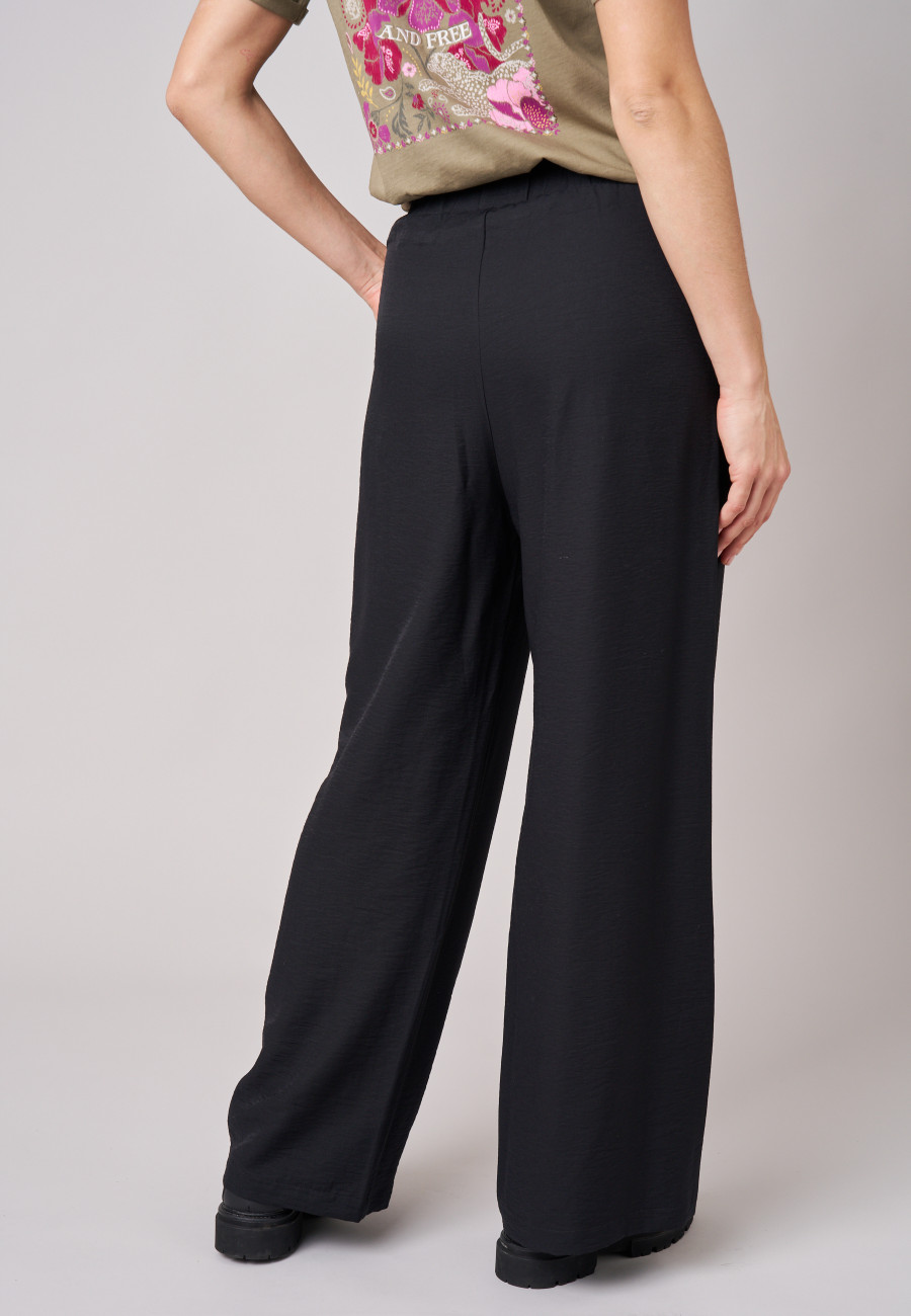 JOENIE Trousers Black women-4