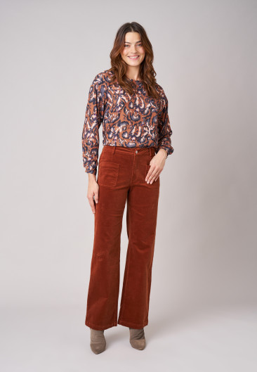 SAKARI Trousers Beige women-1