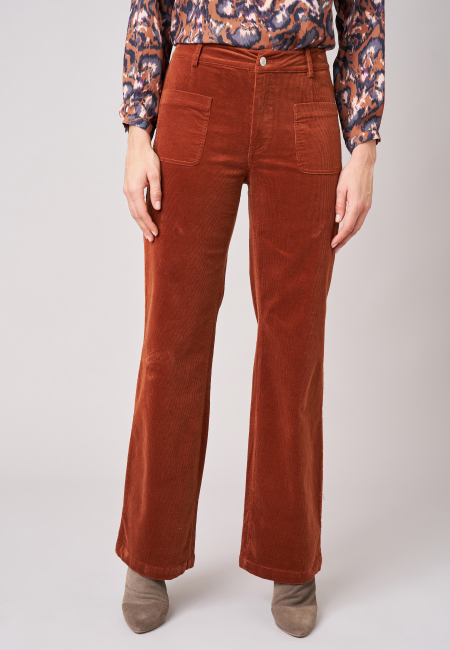 Pantalon SAKARI Whisky femme-2