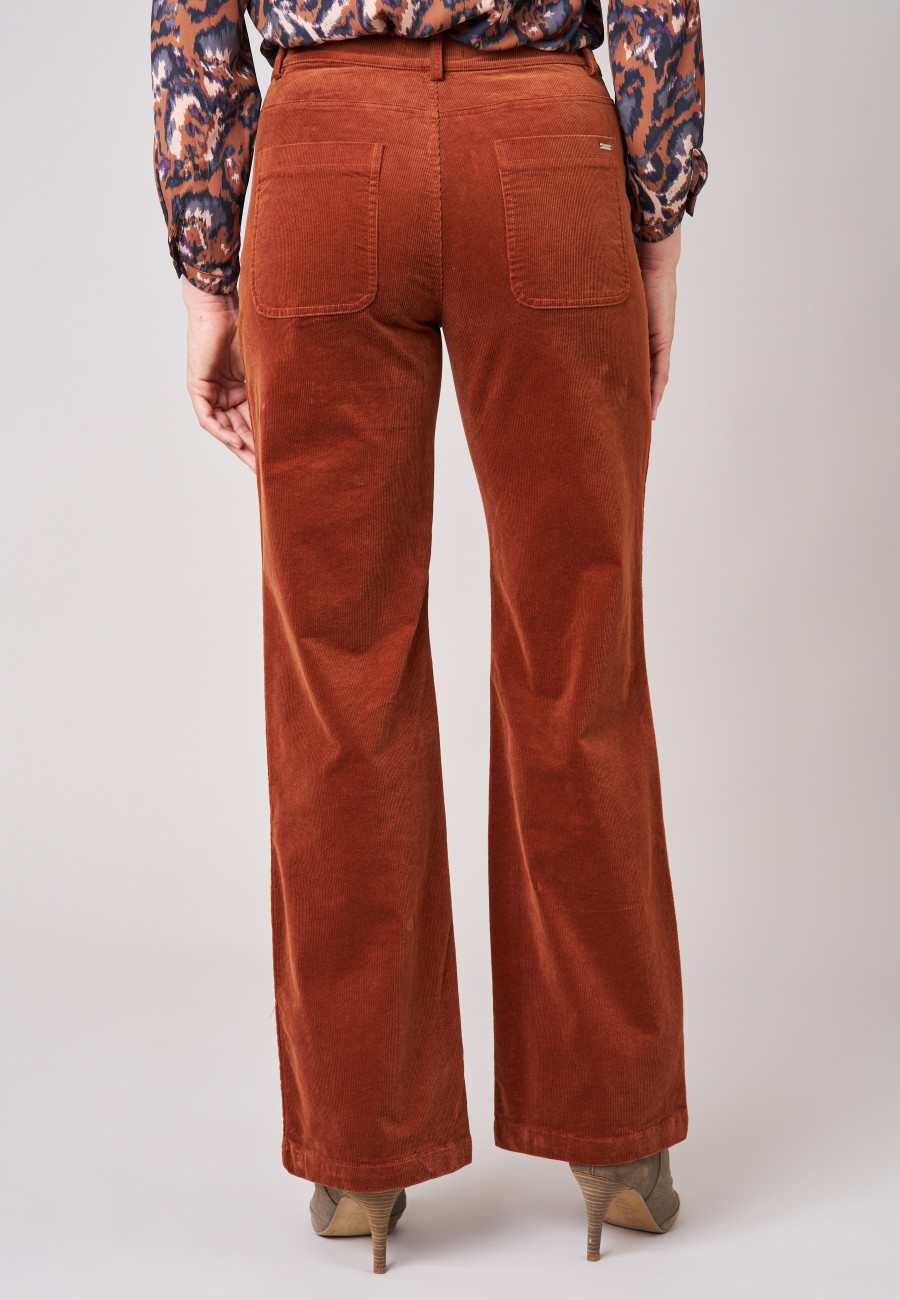 Pantalon SAKARI Whisky femme-4