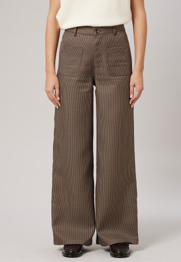 DEBBY Trousers Taupe women-1
