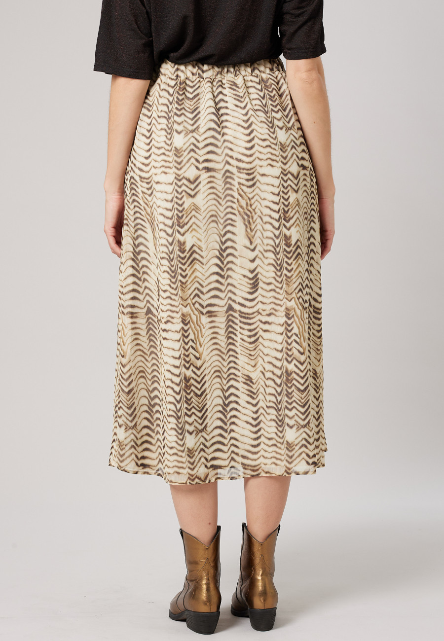Jupe PRISCIA Cream femme-4