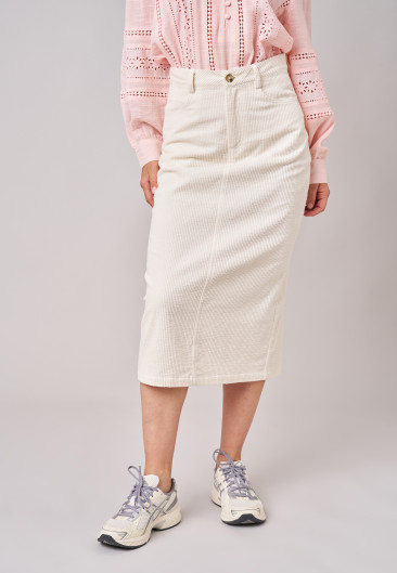 MELOE Skirt Cream women-1