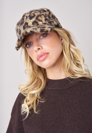 IZIA Cap Beige women-1