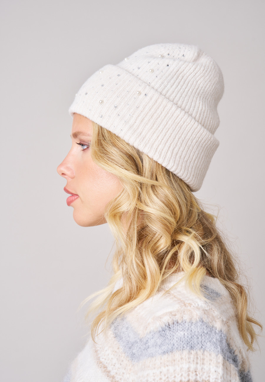 Bonnet LORALIE Cream femme-2