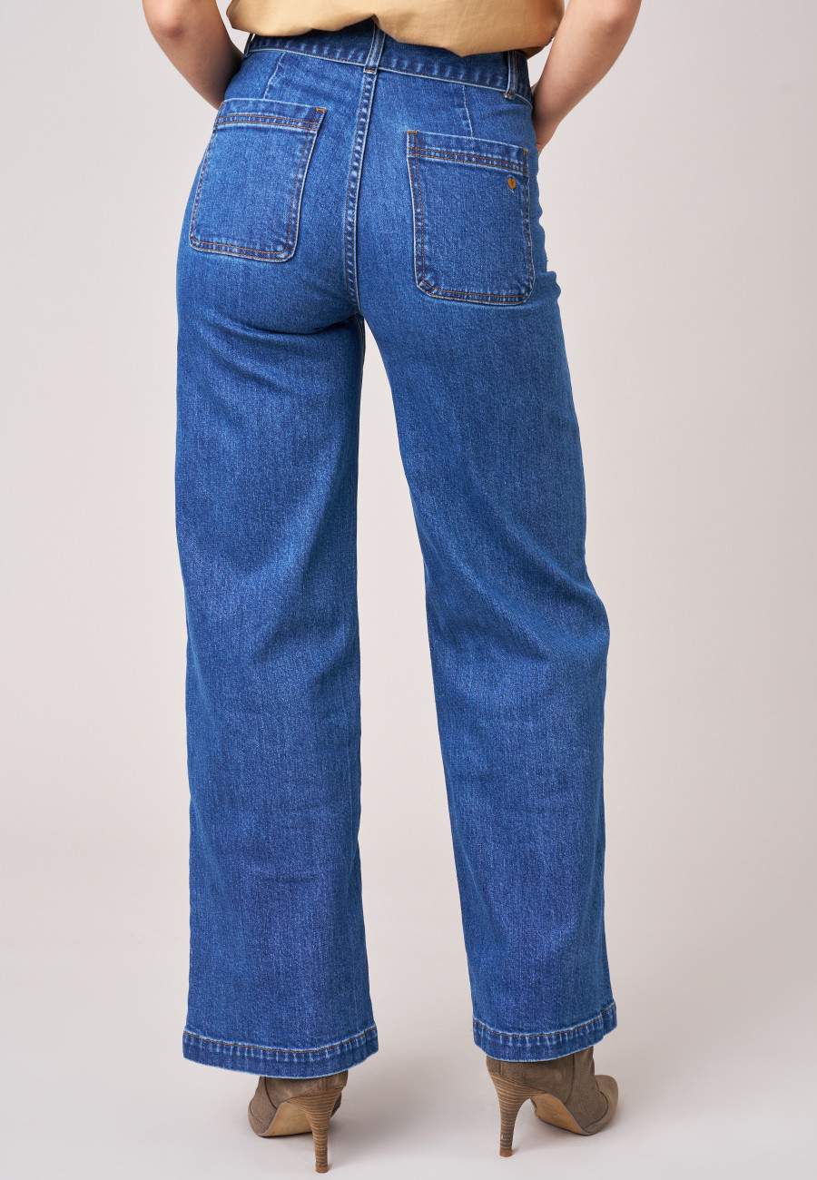 KAMI Jeans Med Blue Used women-4