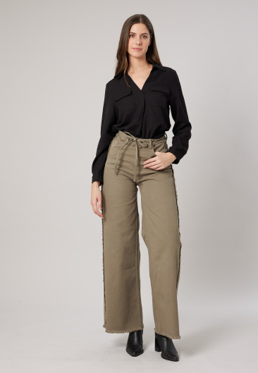 Jean PRISTY Light Khaki femme-1