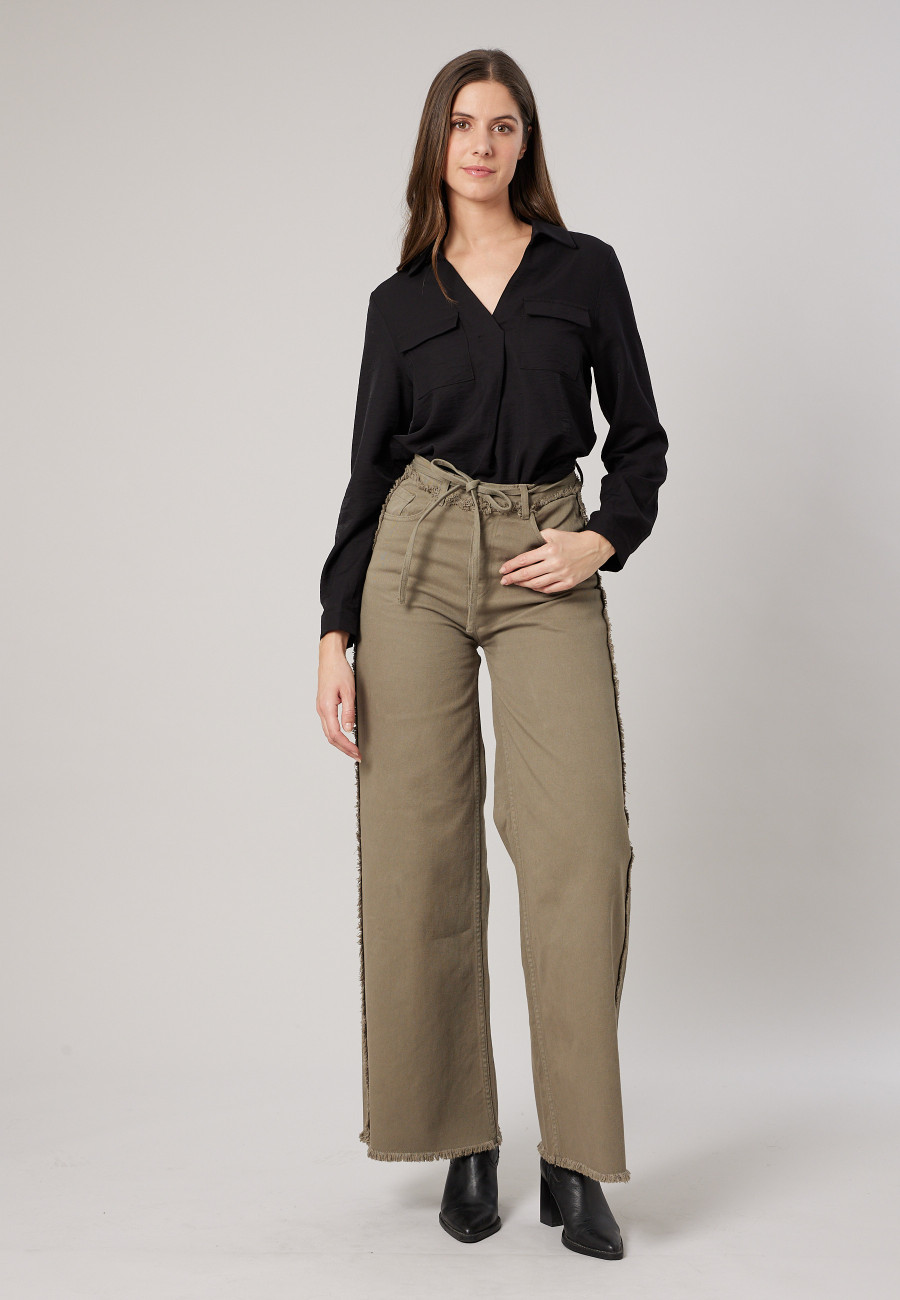 Jean PRISTY Light Khaki femme-1