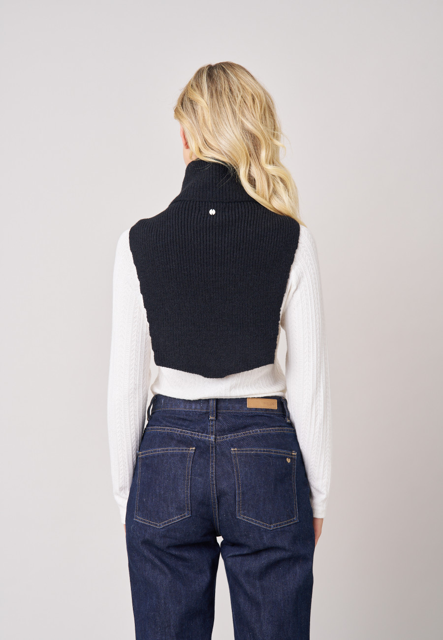 Col amovible BRENDA Black femme-4