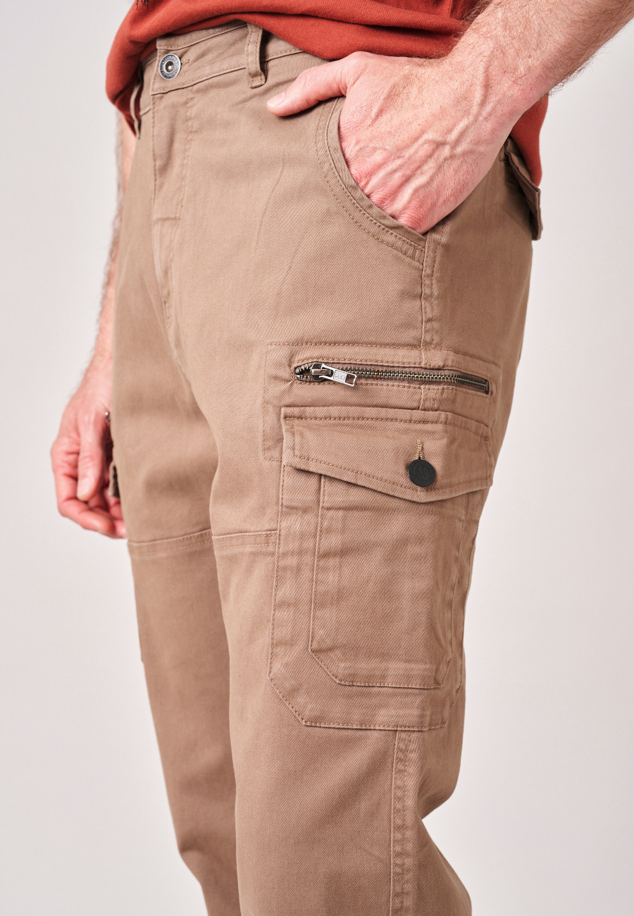 Pantalon DANASON Light taupe homme-3