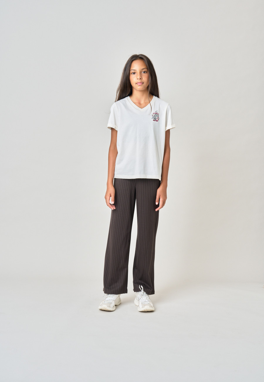 T-shirt ARMELA Off White fille-3