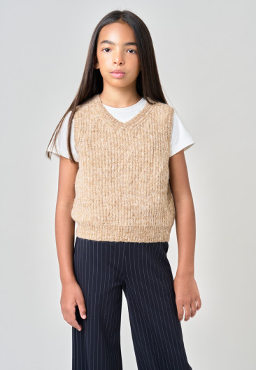 PIA Sweater Camel girls-1