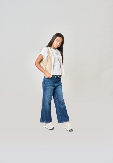 SVANY Vest Natural girls-1